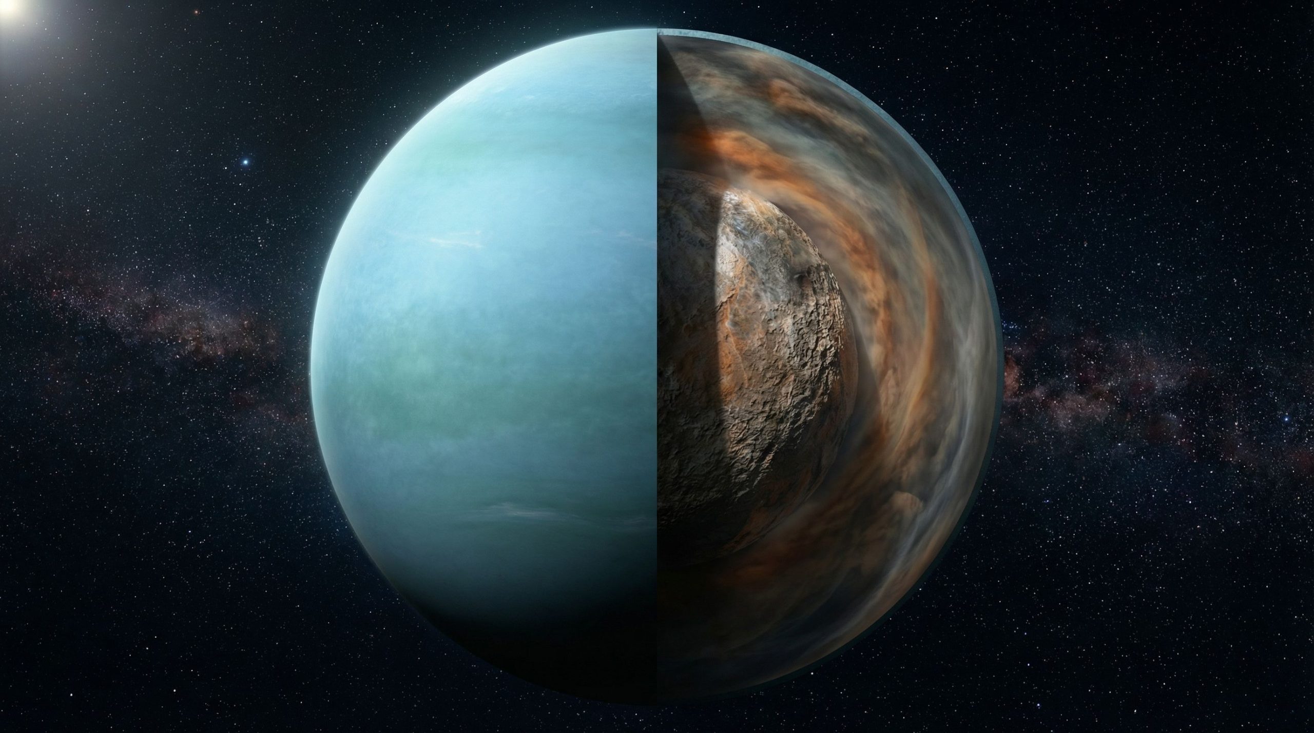 Are Uranus and Neptune less icy than previously thought? A surprise from Switzerland
