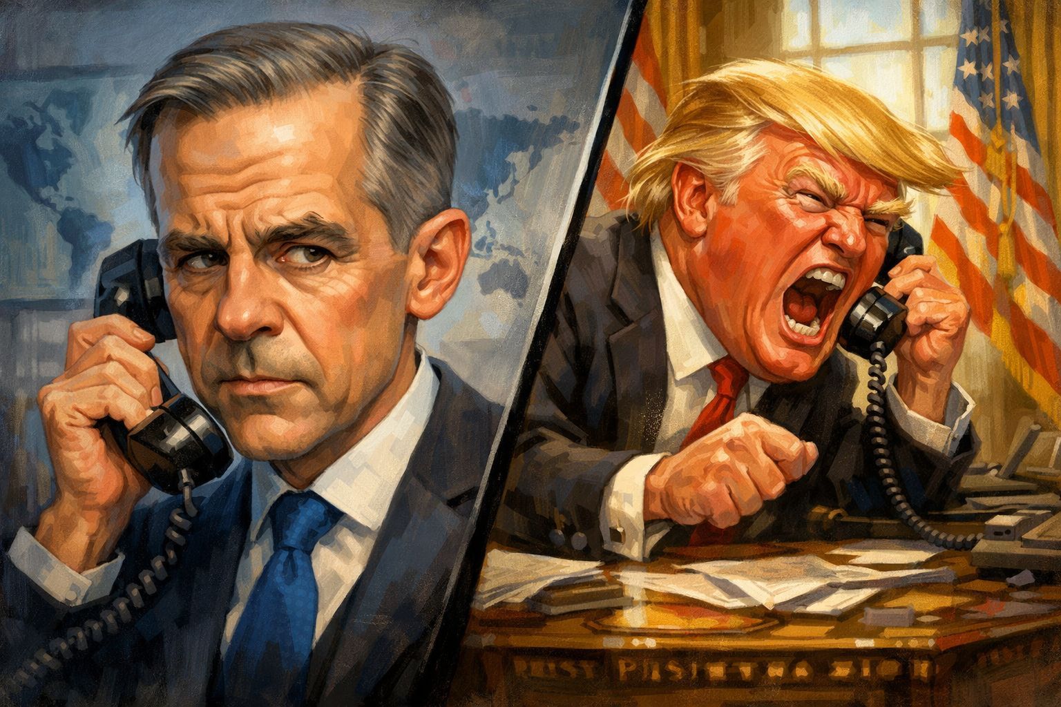 Trump vs. Carney: Behind the Scenes of a High-Tension Phone Call
