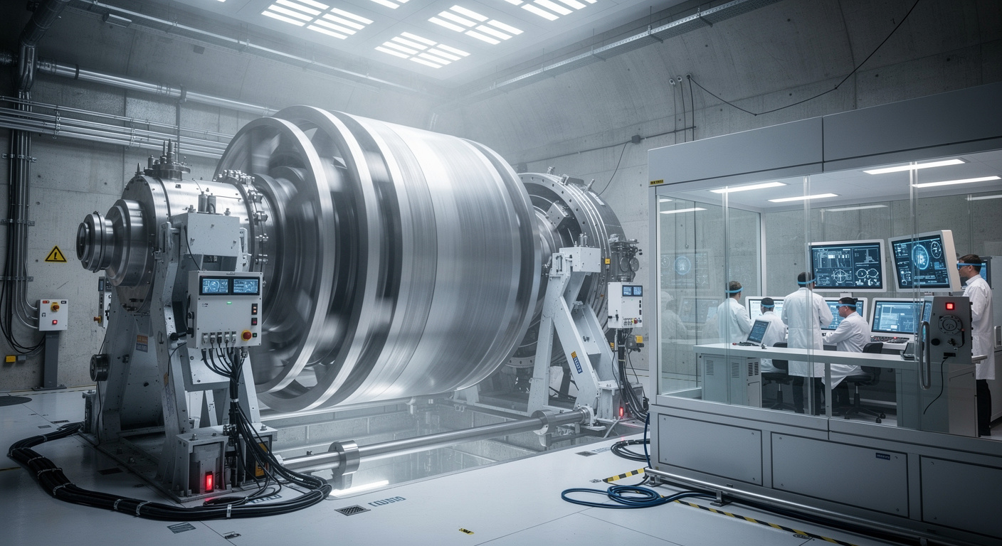 The Chinese machine capable of compressing space-time and defying gravity
