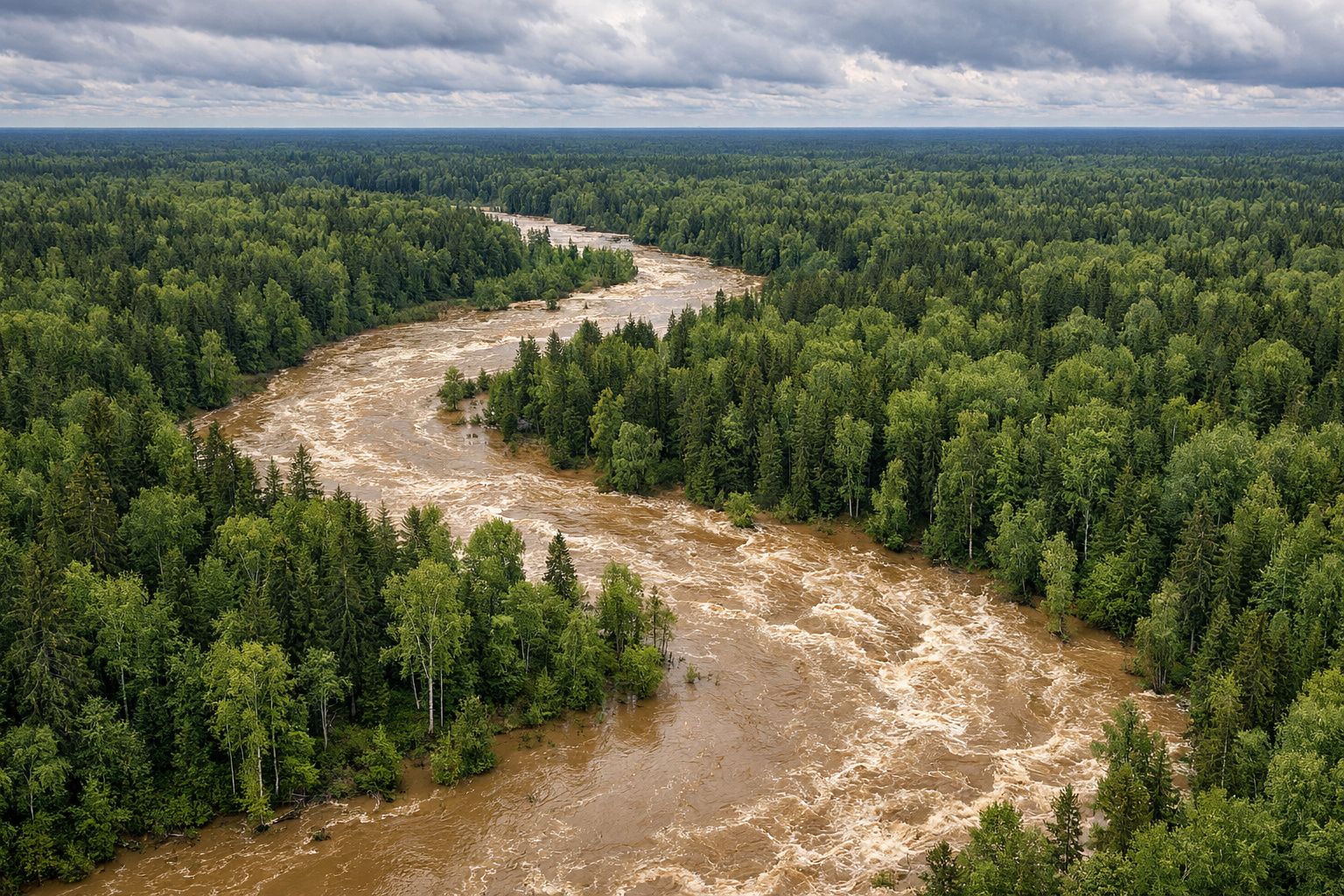 Major Floods: A New Study Reveals the True Power of Forests