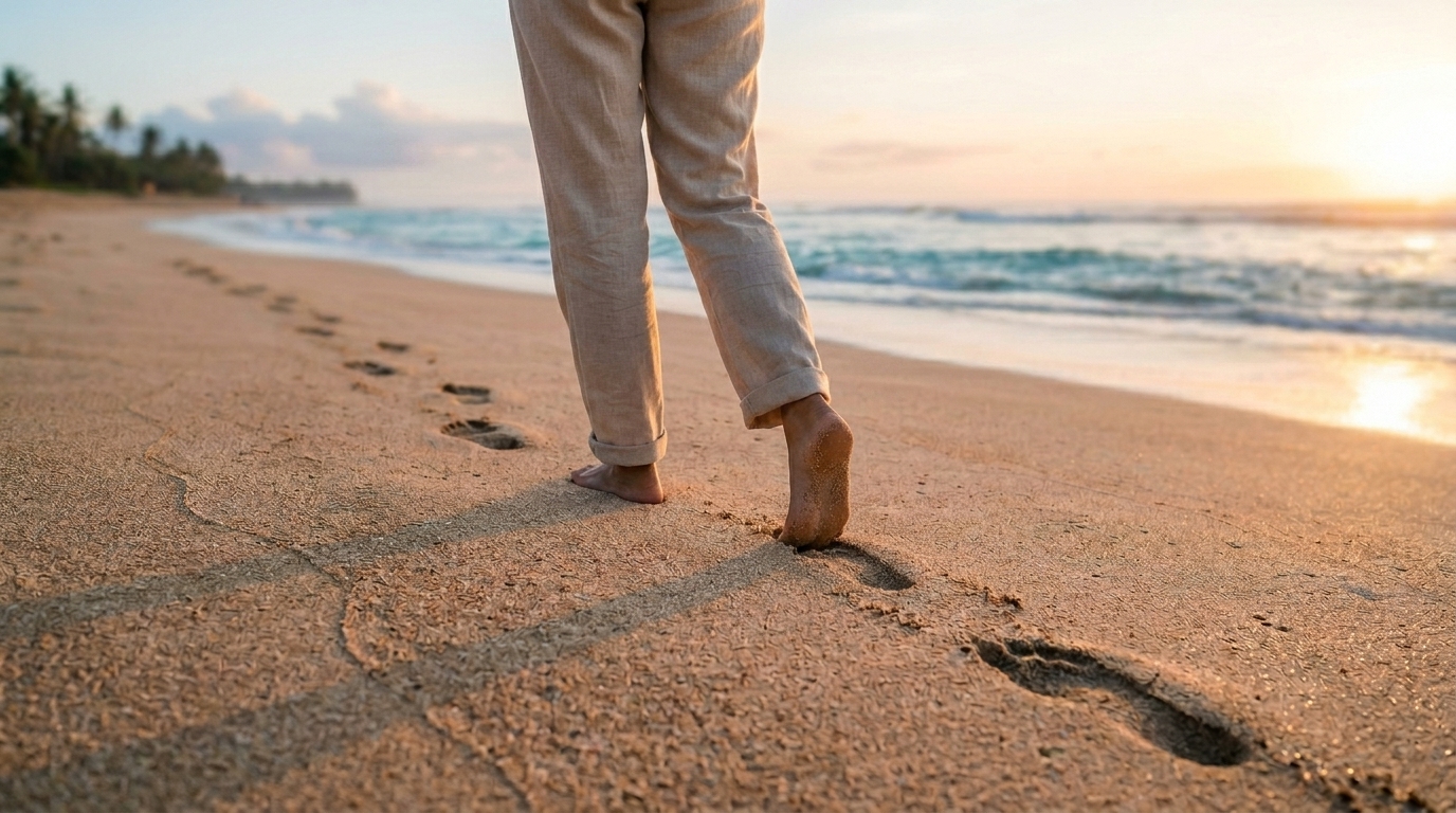 Walking on Sand: An Effective Way to Burn Calories