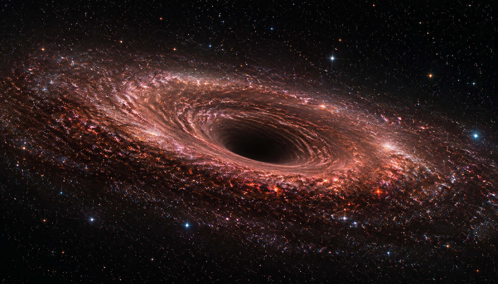 A dormant supermassive black hole more than 10 billion light-years away