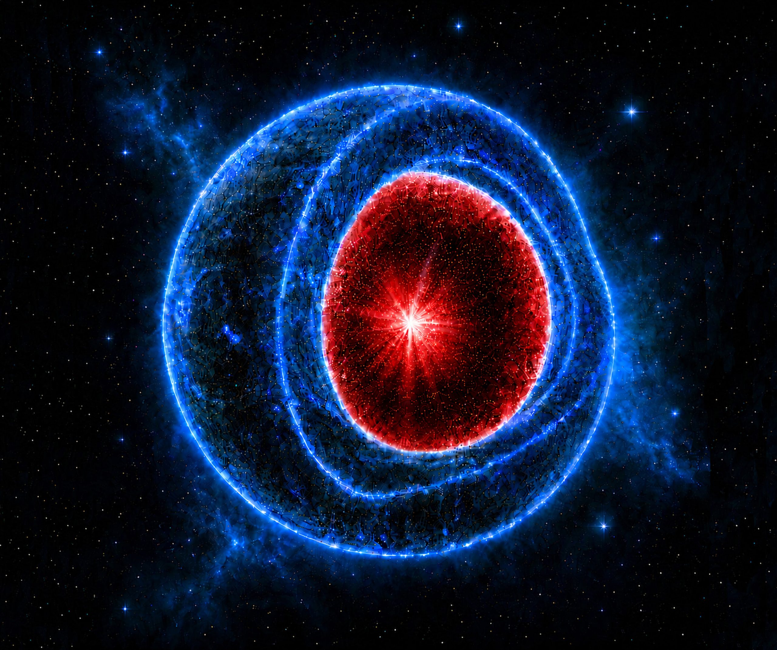 Collapsing stars could give rise to mini-universes and open up a new path to gravastars