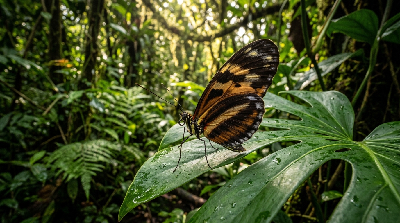 A common butterfly found in tropical America actually comprises three distinct species