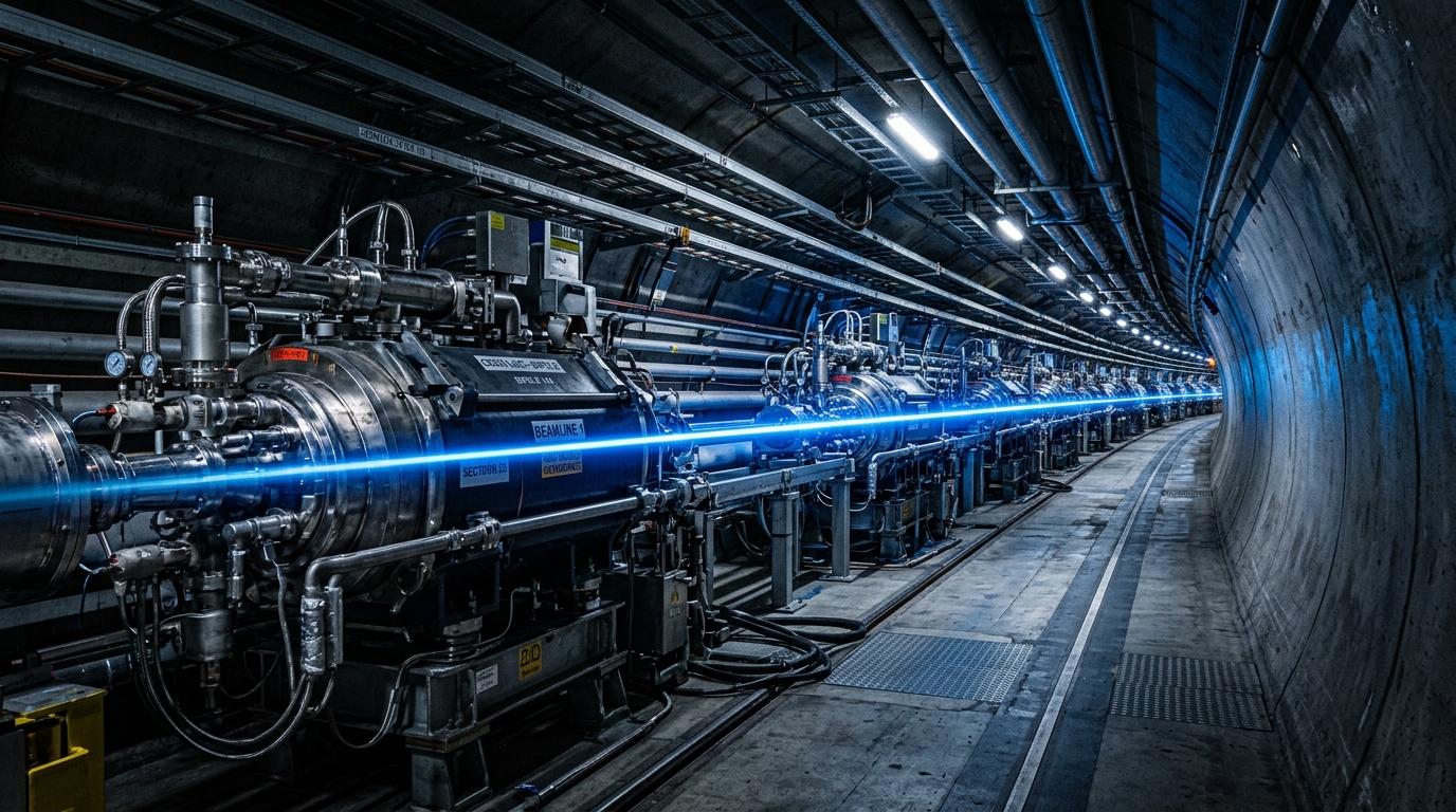 The world's most powerful particle accelerator is shutting down for four years to search for dark matter