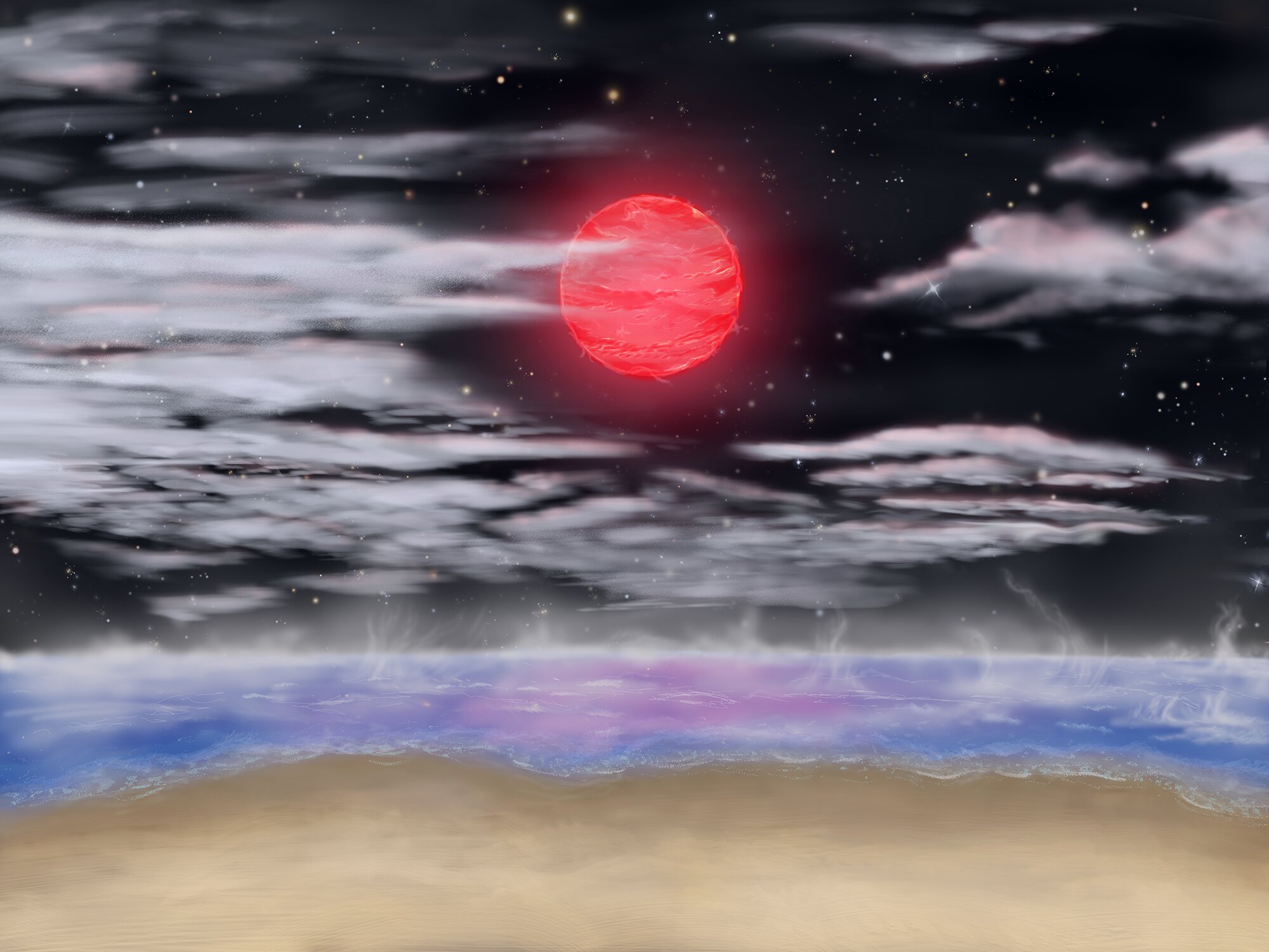 A nearby super-Earth turns out to be a promising candidate for hosting life