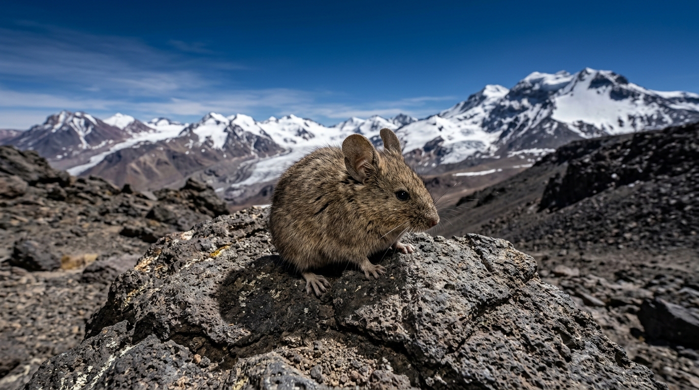 A mouse discovered at an altitude of 7,000 meters is redefining the limits of mammalian survival