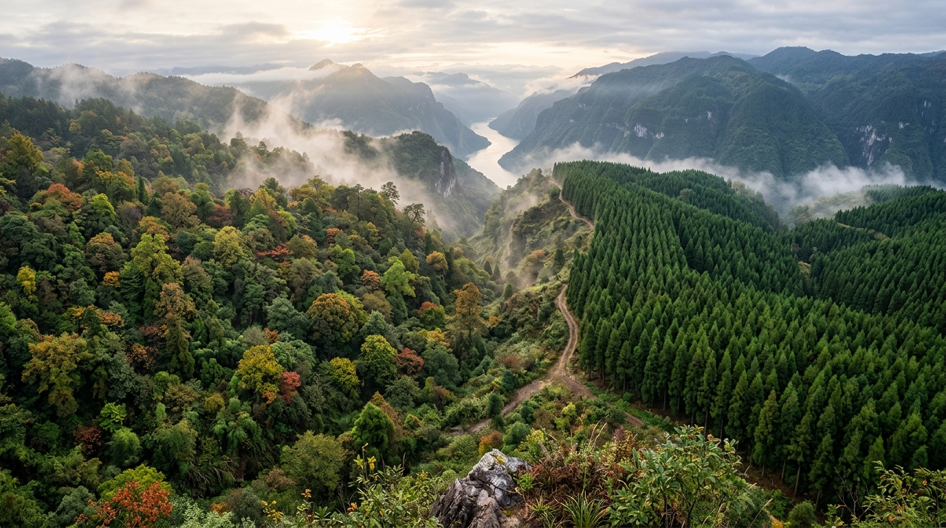 Why are natural forests more resilient to heat waves than planted forests?