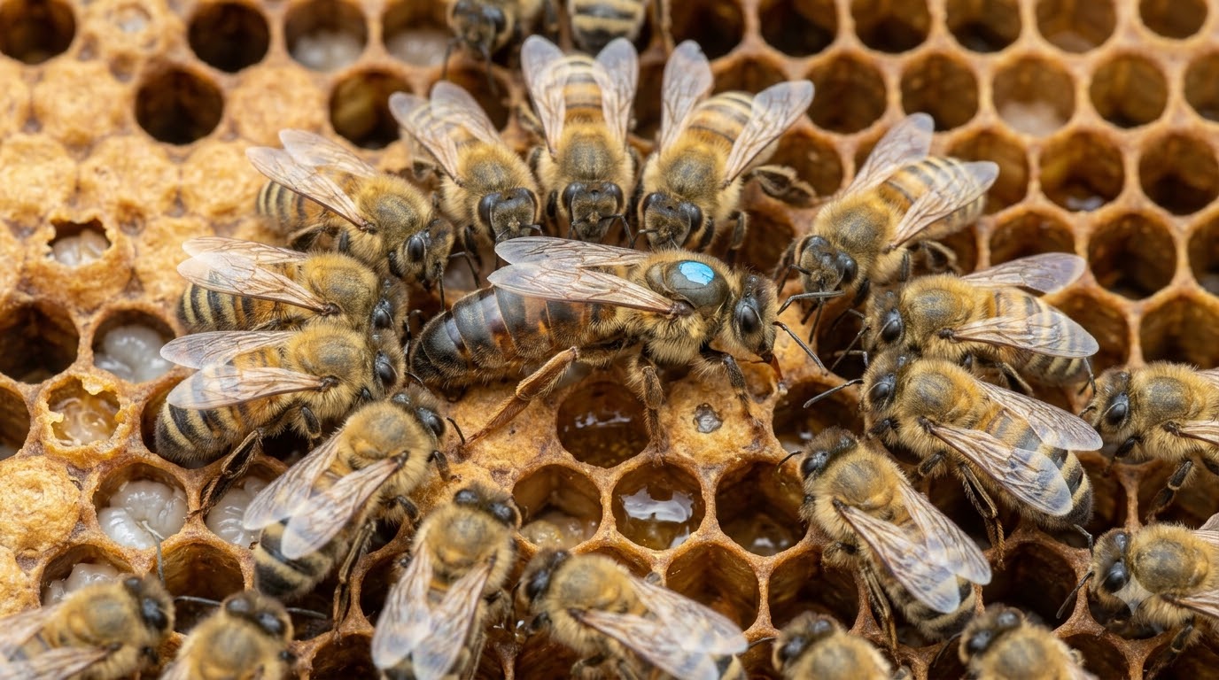 Bees: Female Researchers Discover the Brain Switch That Reactivates Queen Care in Older Worker Bees