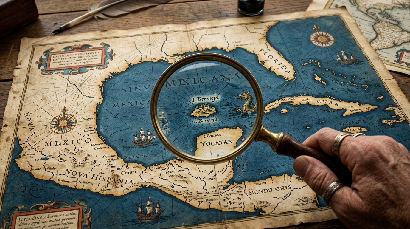 A 16th-century map shows an island worth $22 billion… that may never have existed