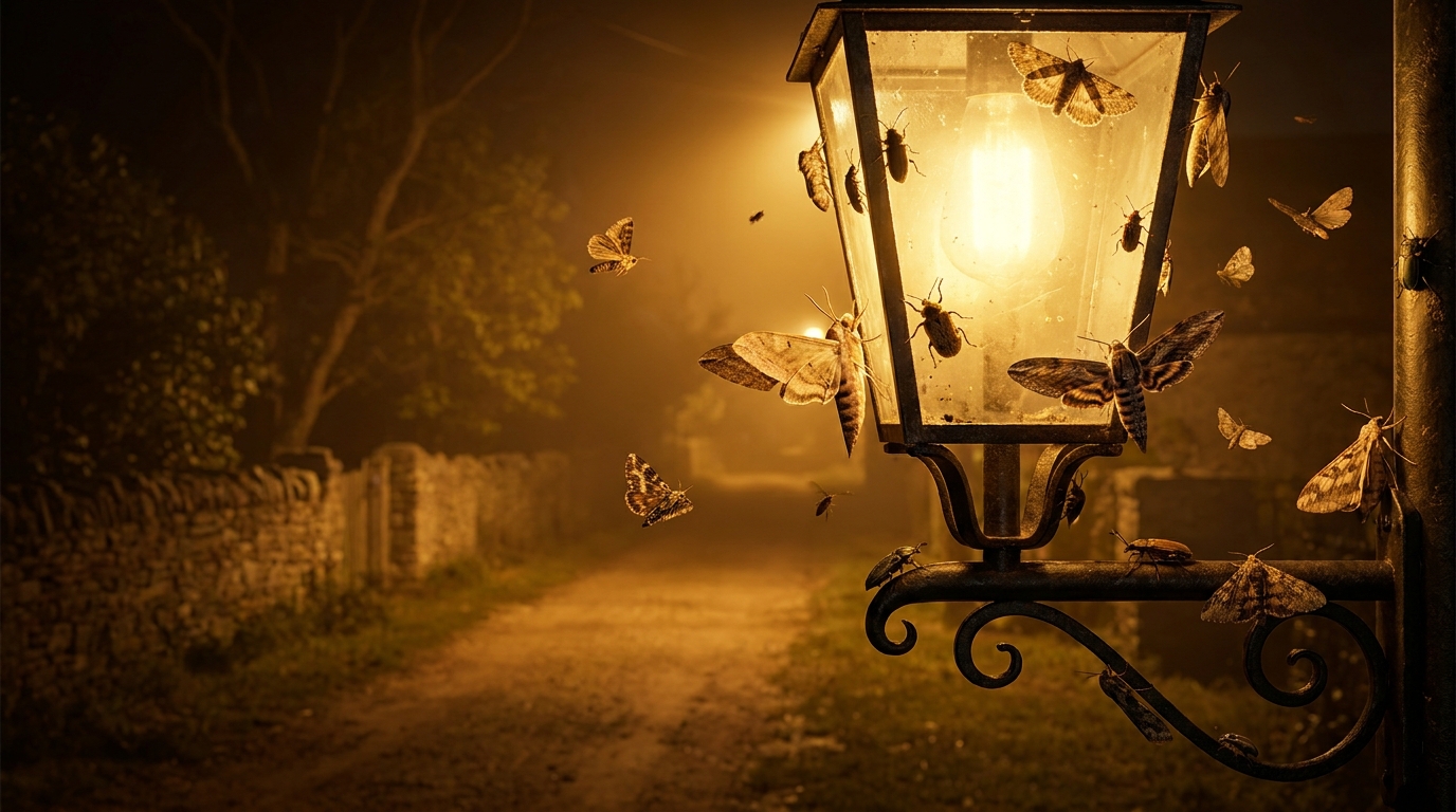 Simple amber lights could make nights safer for insects