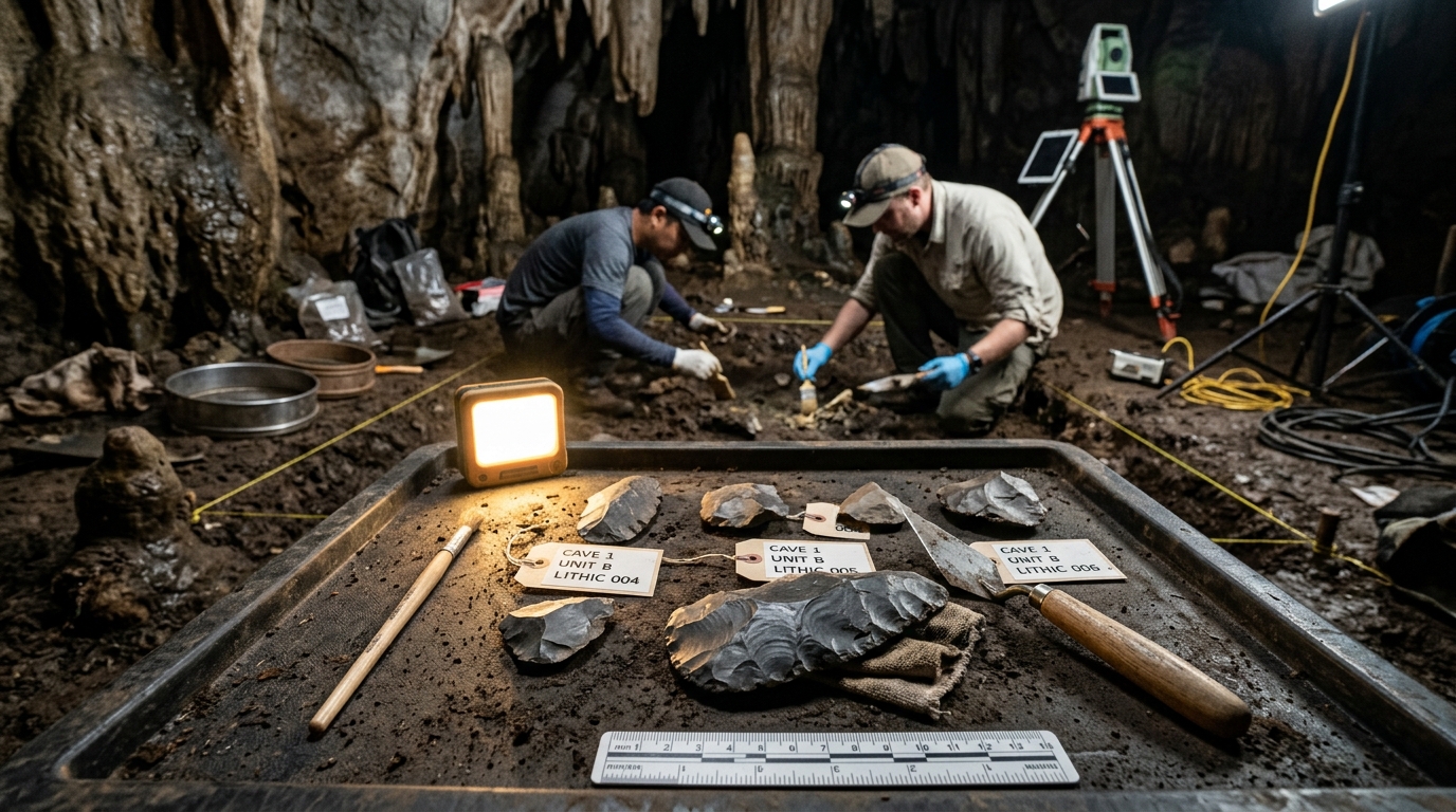 Ancient tools challenge the chronology of prehistoric navigation